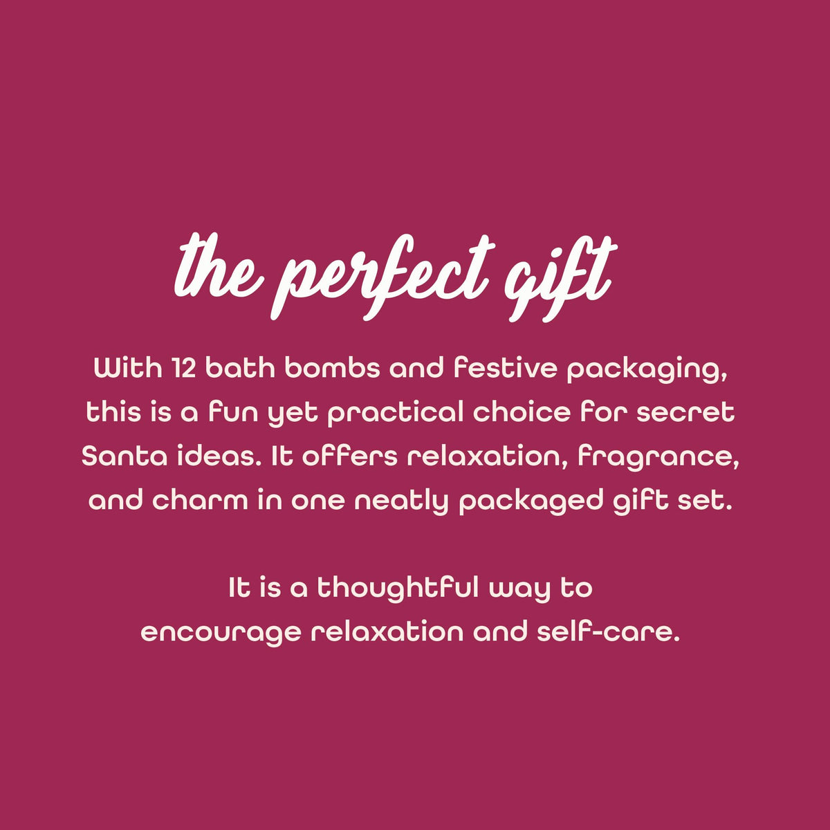 Elysium Spa Christmas Advent Calendar - 12 Days of Bath Bombs | 4 Festive Fragrances | Relaxing Self-Care 8