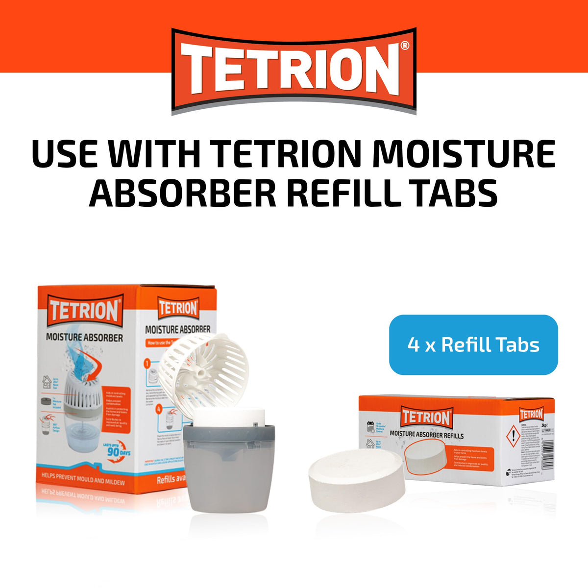 Tetrion Moisture Absorber - Controls Moisture & Prevents Damage | 630g 4
