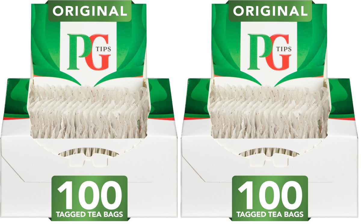 PG Tips Original Black Tea Bags - Pack of 200 | Rainforest Alliance Certified 1