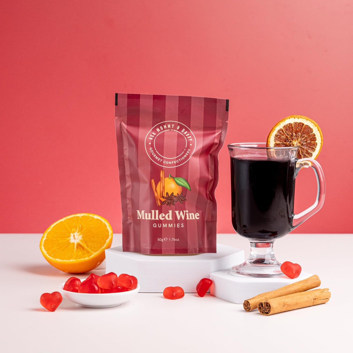 Ask Mummy & Daddy Mulled Wine Pouch - 50g 2