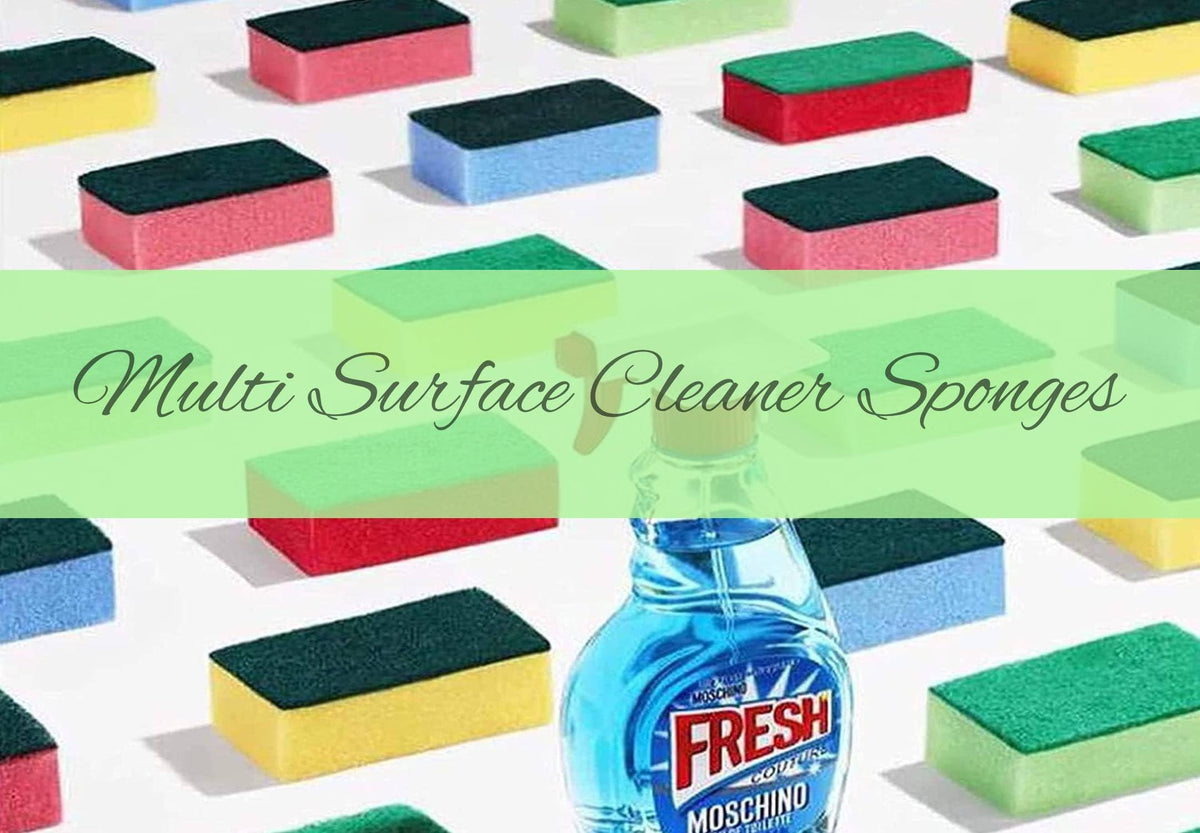 HomeSmith Dual-Sided Sponge Scourers - Absorbent & Non-Scratch Cleaning Sponges - Pack of 20 5