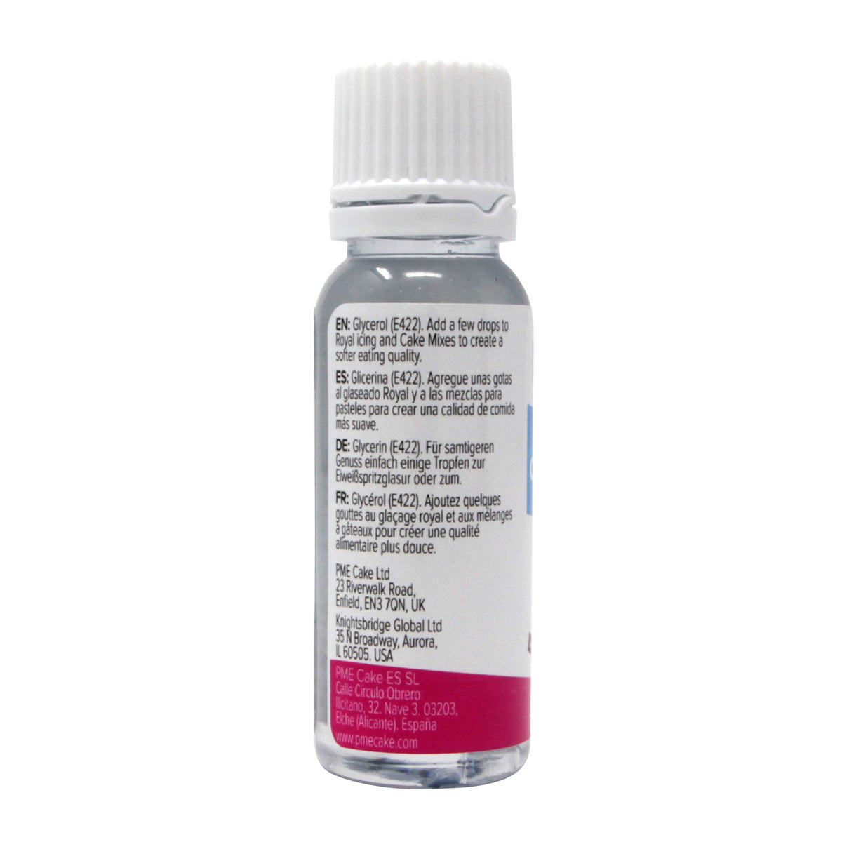 PME Glycerine - Softens Royal Icing, Keeps Baking Moist | 35g Bottle (Pack of 2)