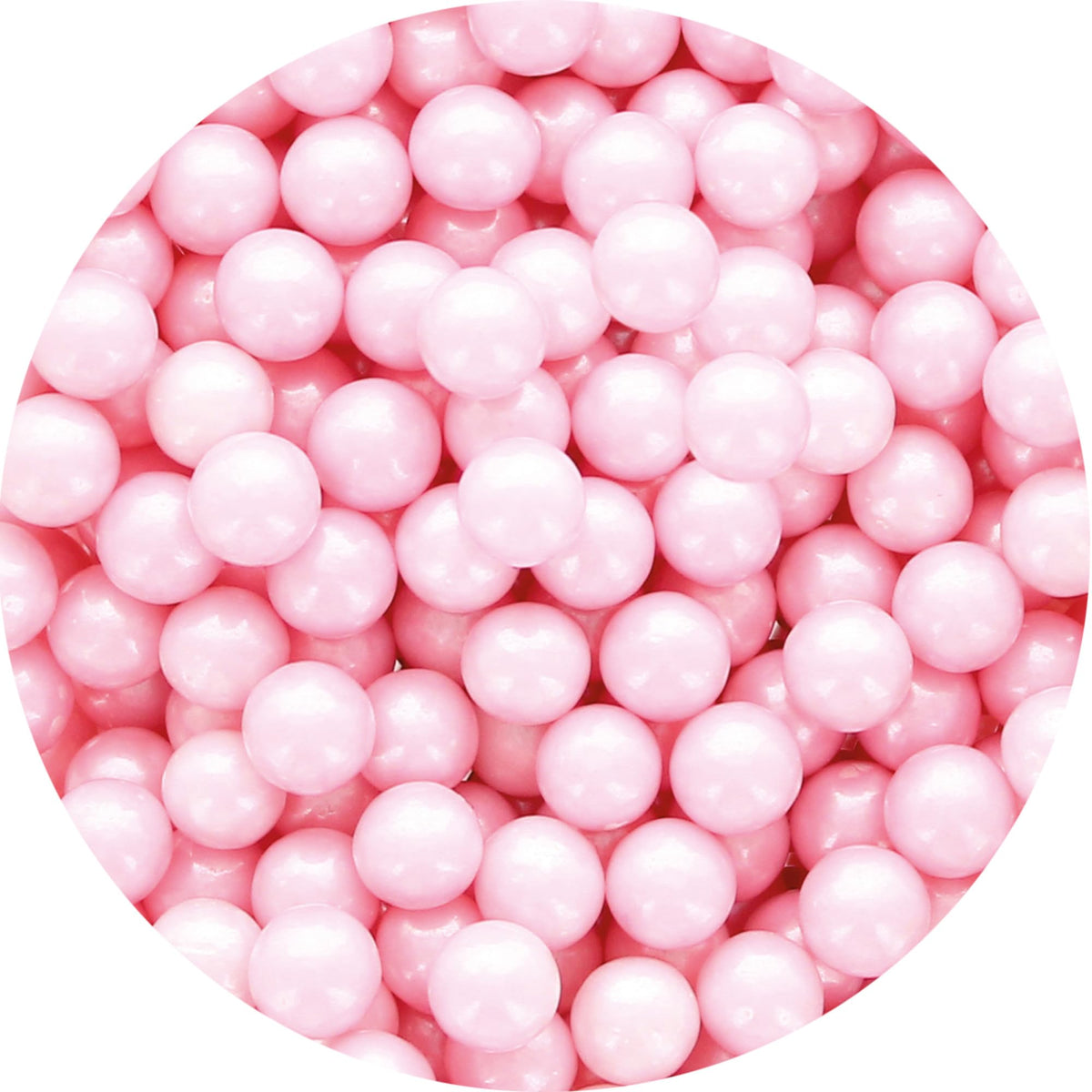 Culpitt Select Pink Sugar Pearls - 7mm Edible Cake Decorations | 500g Pouch 4