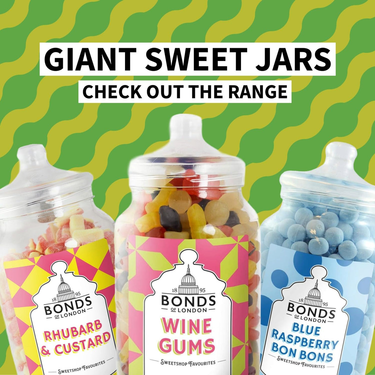 Bonds of London Chocolate Limes Jar - Retro Sweet Treat | 1.7 Kg 6