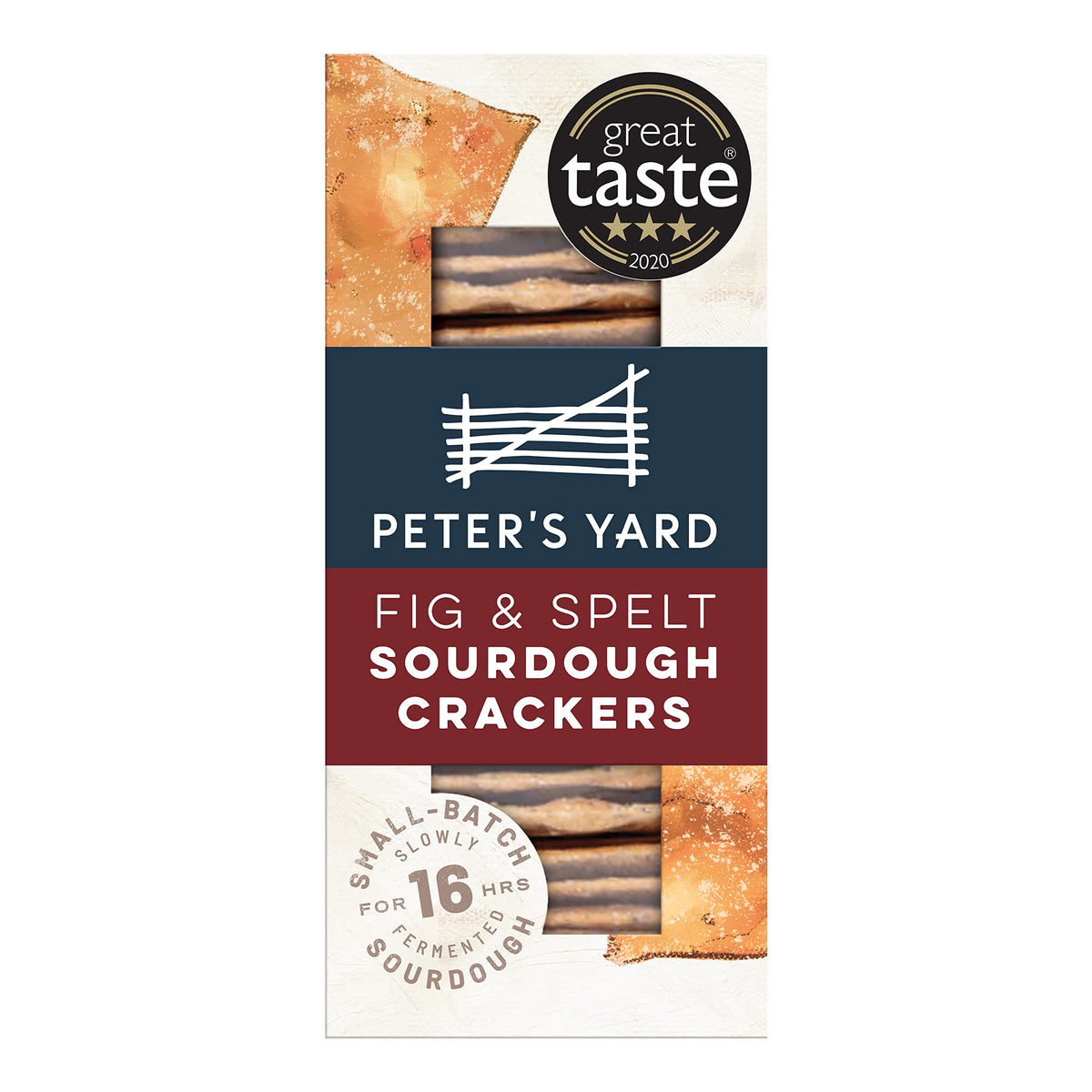 Peter's Yard Fig and Spelt Sourdough Crackers - 8 x 100g Multipack 3