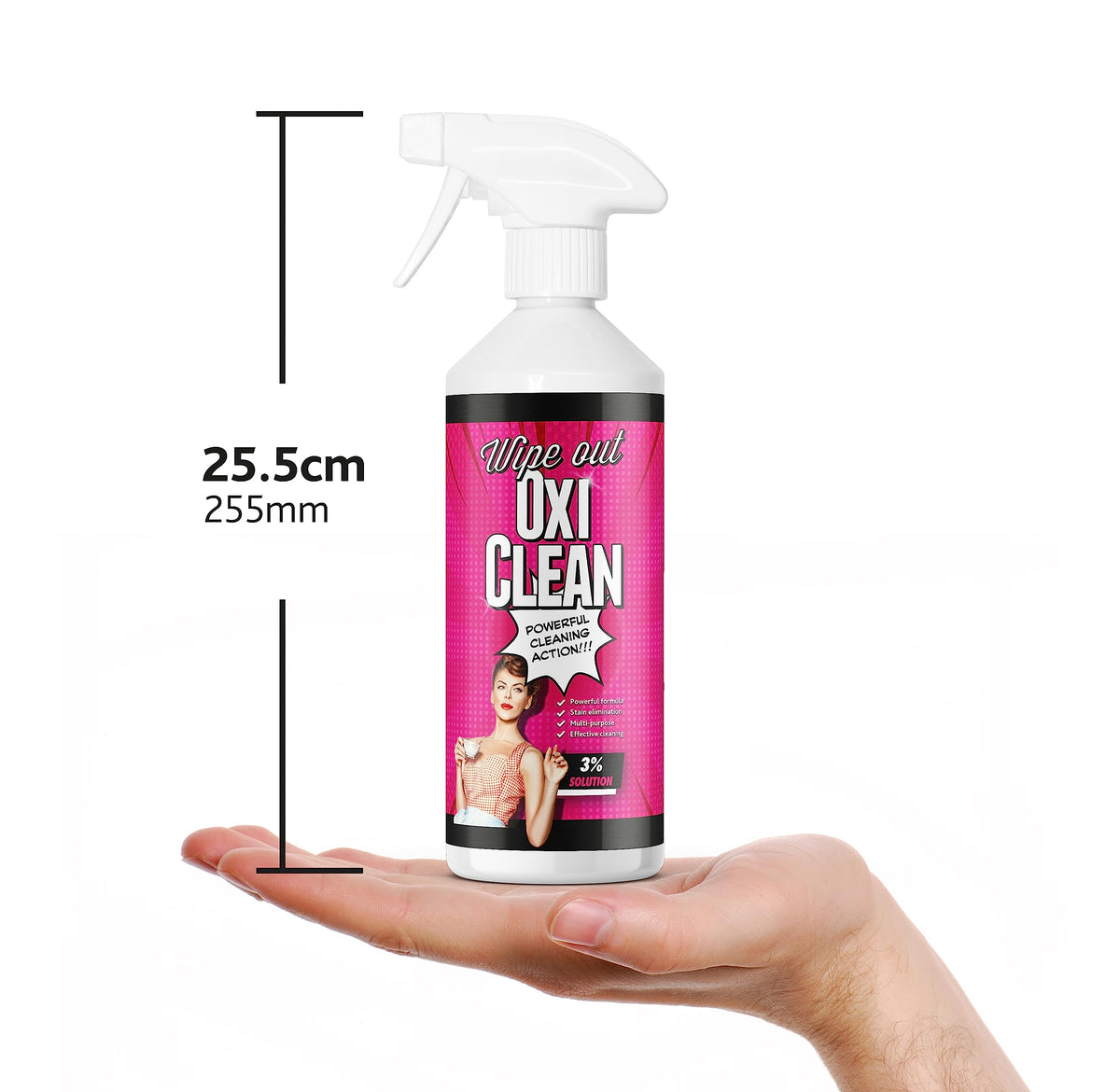 Wipeout Oxi Clean - Hydrogen Peroxide Stain Remover | 500 ml Liquid