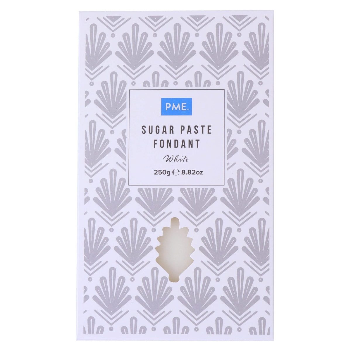 PME White Sugar Paste Fondant - 250g | Thermo-Tech Activated | Ready-to-Roll
