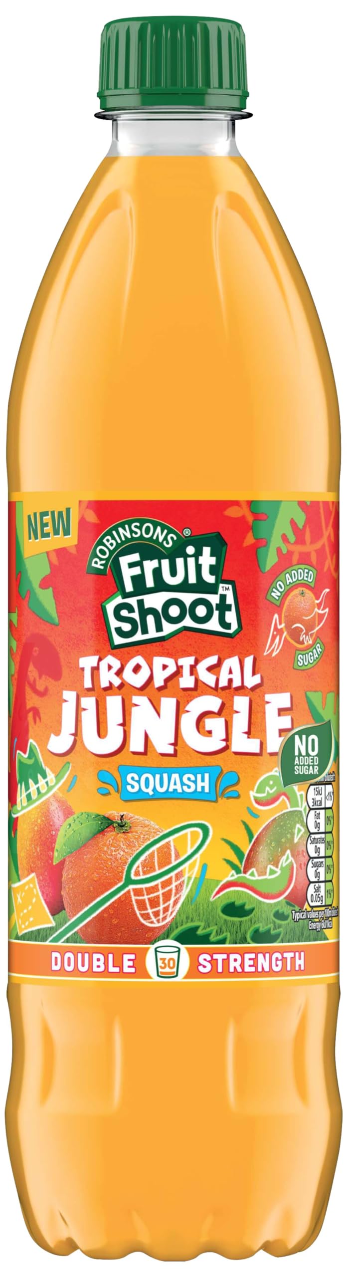 FRUIT SHOOT Tropical Jungle Orange & Mango Double Strength Squash - 750ml (Pack of 2)