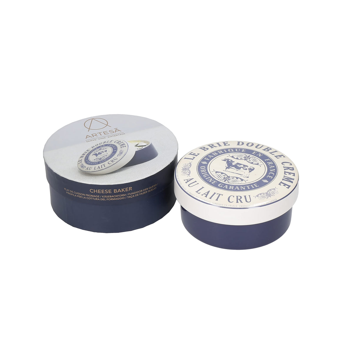 Artesa Gourmet Cheese Brie Baker - Ceramic, 12.7 cm (5") 4