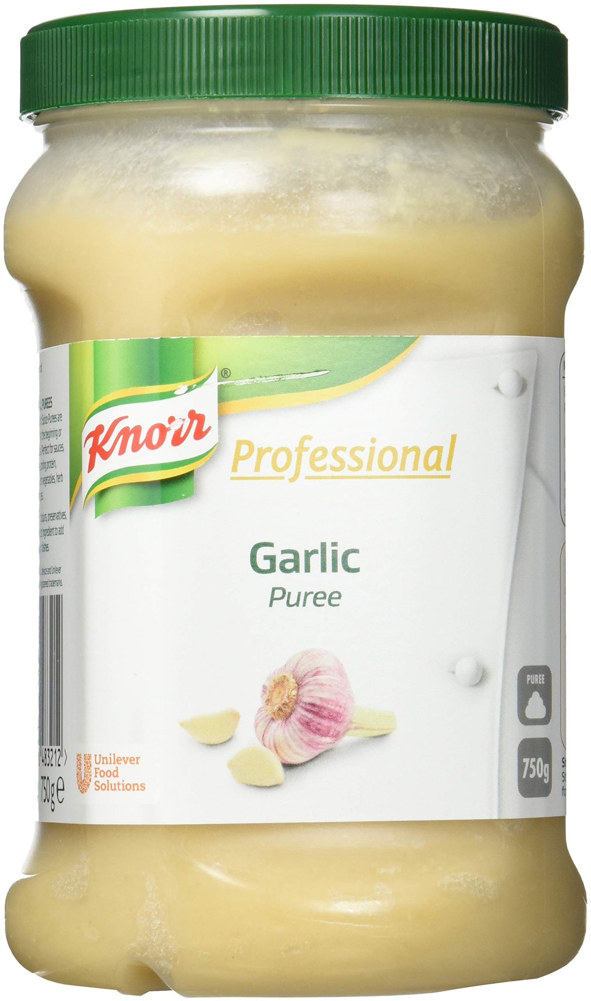 Knorr Professional Garlic Paste - Gluten Free, Vegan, Vegetarian - 750g