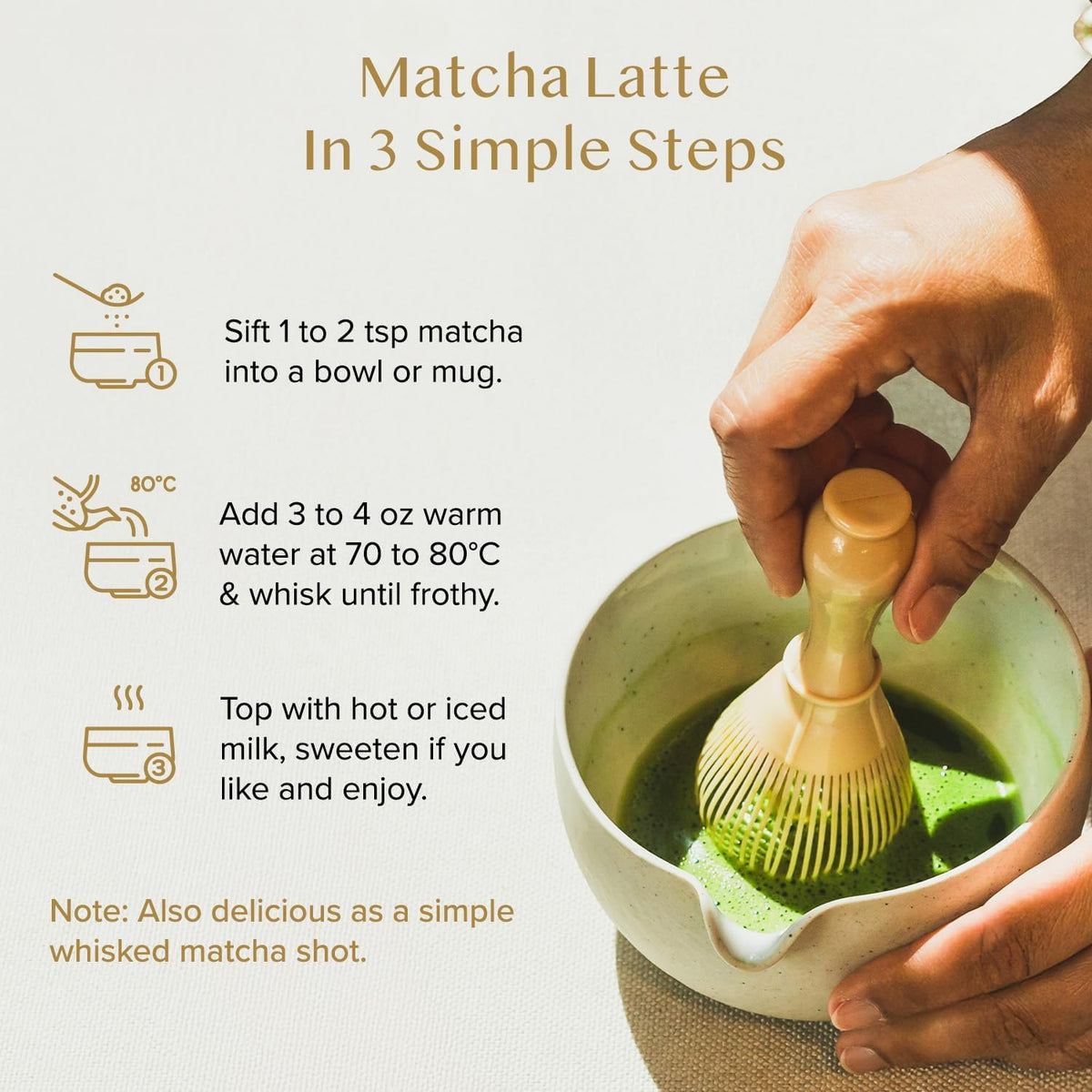 VAHDAM Premium Matcha Green Tea Powder - Smooth, Mild Taste | 50g | Shizuoka, Japan Origin 6