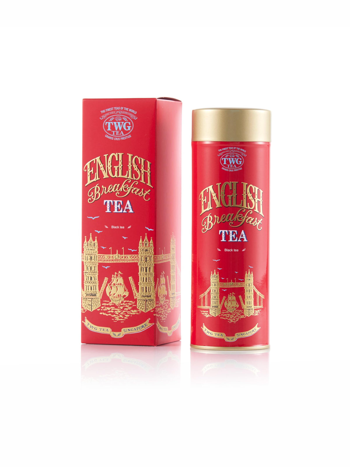 TWG Tea English Breakfast Loose Leaf Black Tea - Full-Bodied, 100g