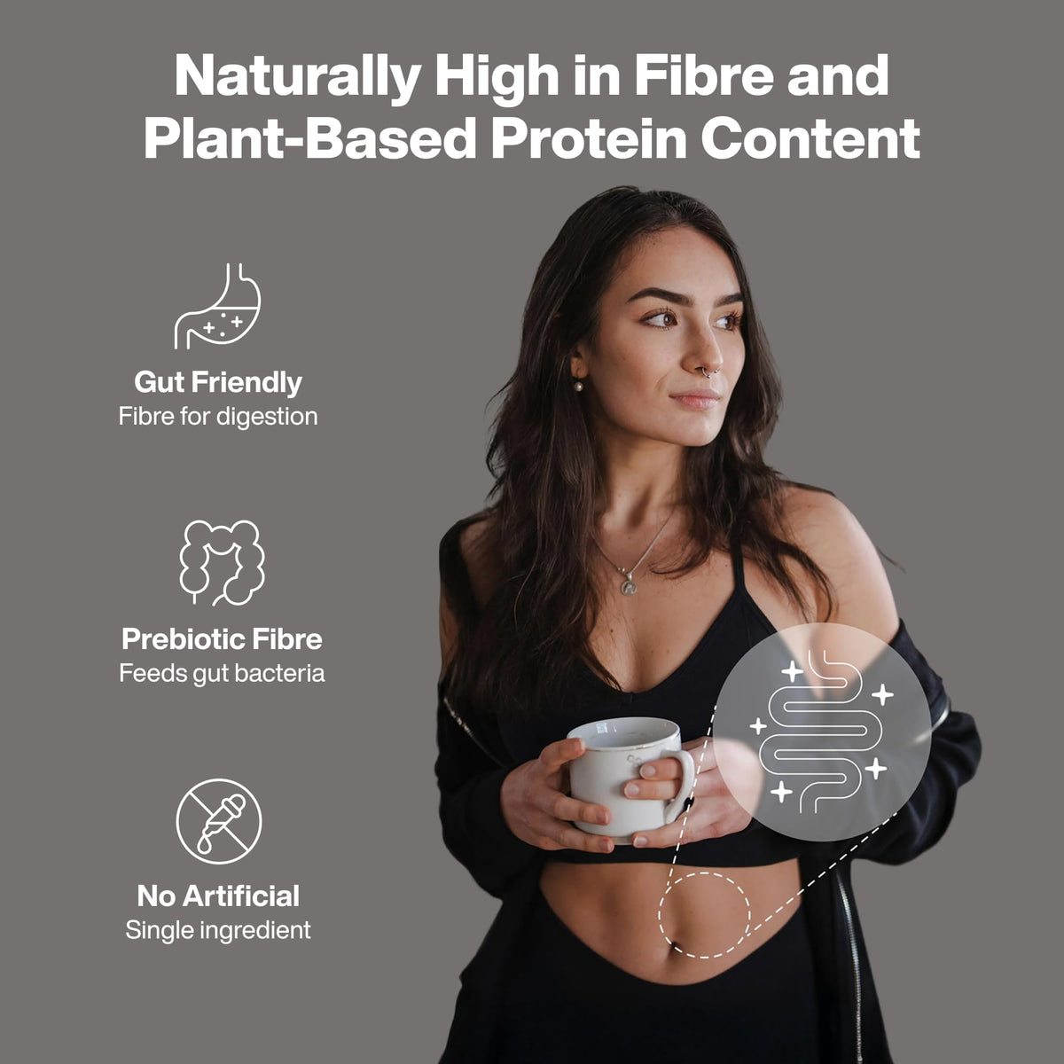 Vilgain Organic Peanut Butter Powder - 450g | High Protein | Vegan 6