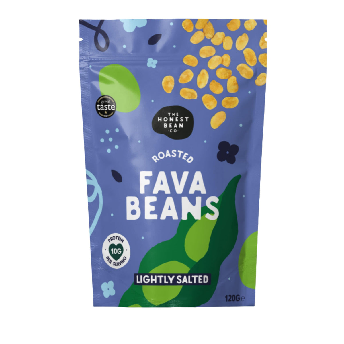 The Honest Bean Co Roasted Fava Bean Variety Pack - 6 Flavors, High Protein, Vegan Friendly | 720g 7