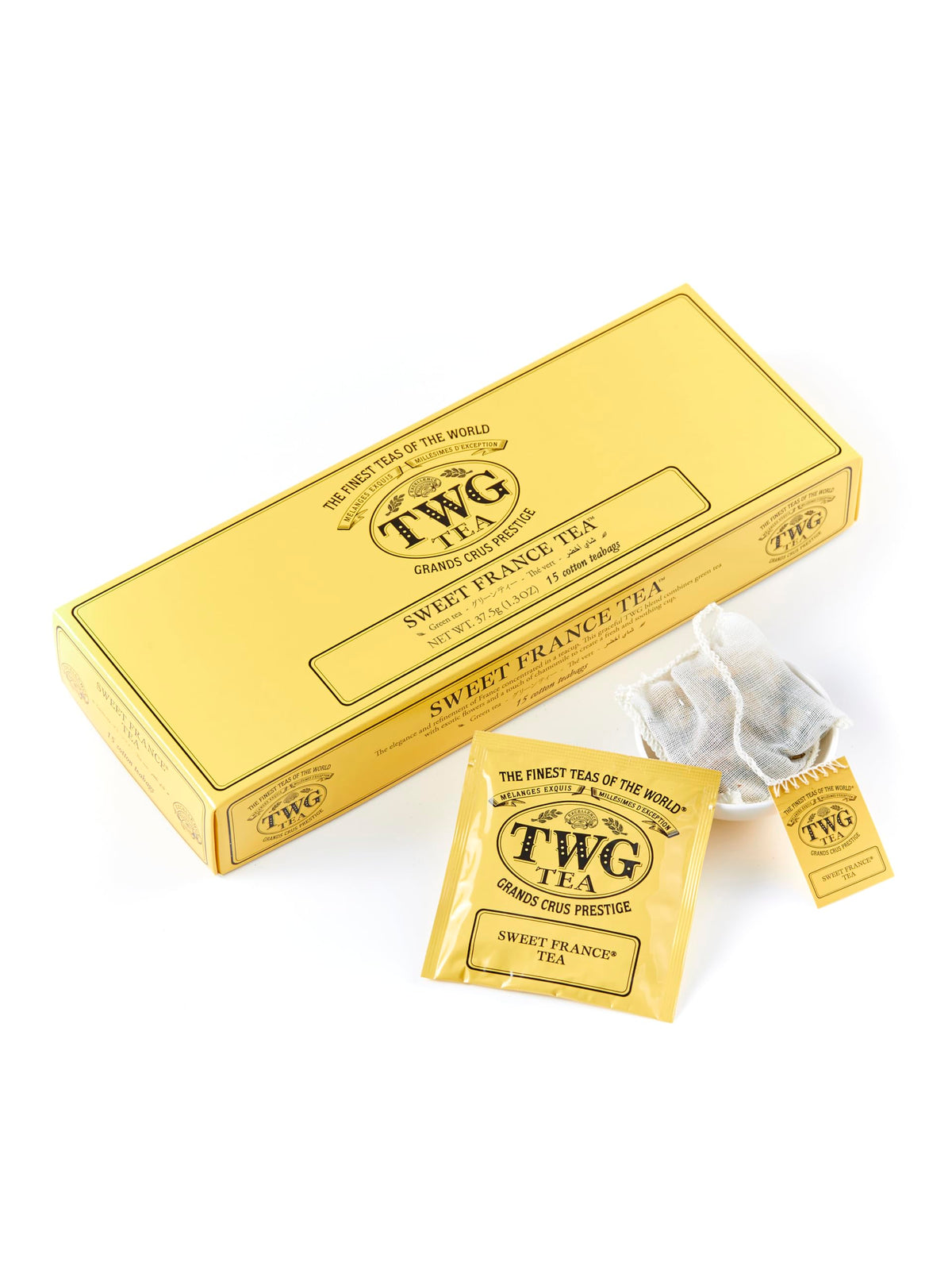 TWG Tea Sweet France Tea - Chamomile Flowers & Rose Petals Herbal Tea
