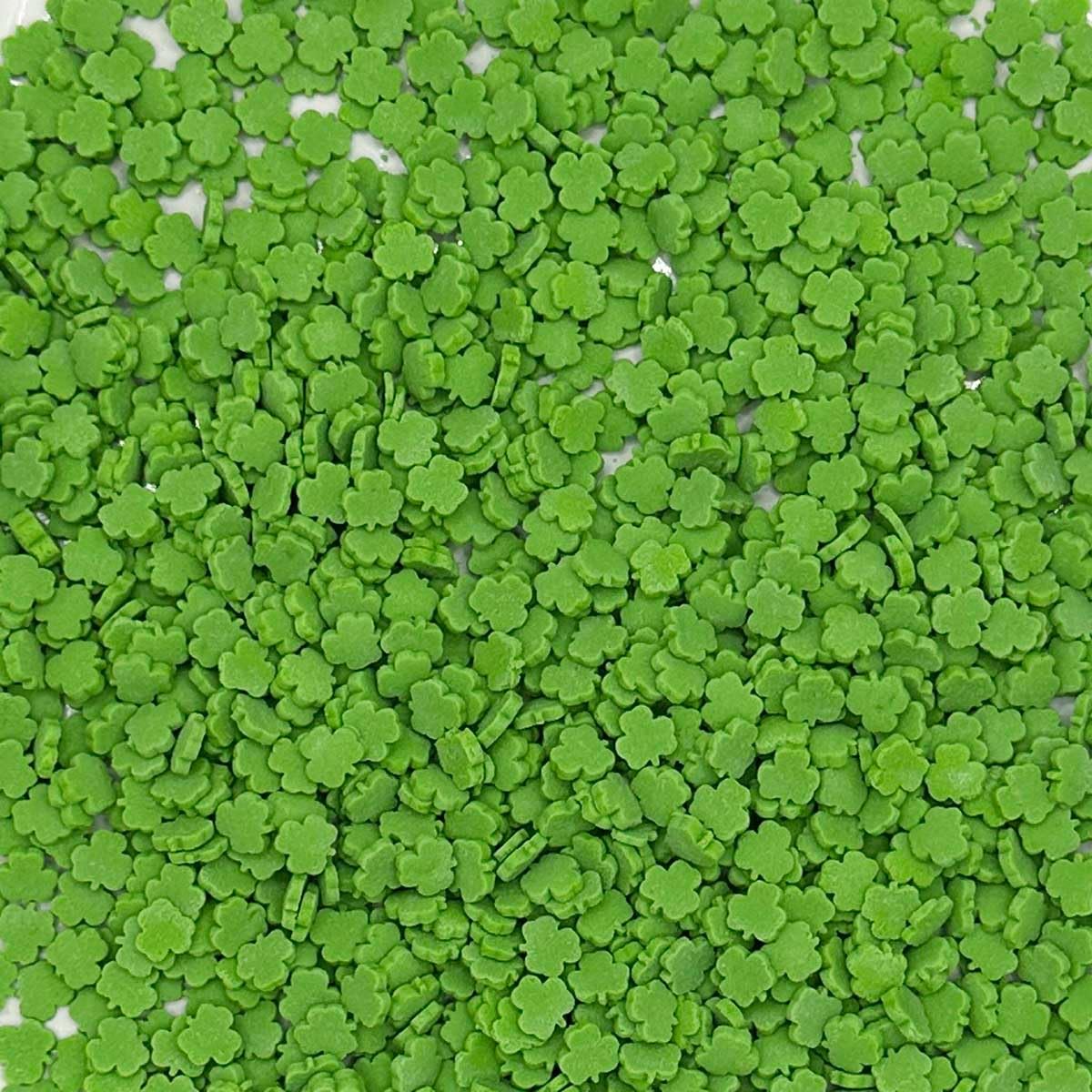 A Pinch of Green Shamrocks Sprinkles - St Patrick's Day Cake Decorations | 25g 3