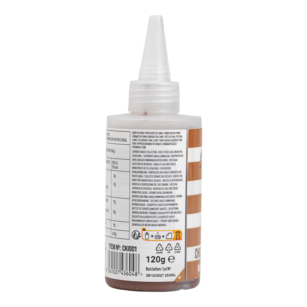 PME Chocolate Brown Biscuit Icing - Ready-to-Use | 120g
