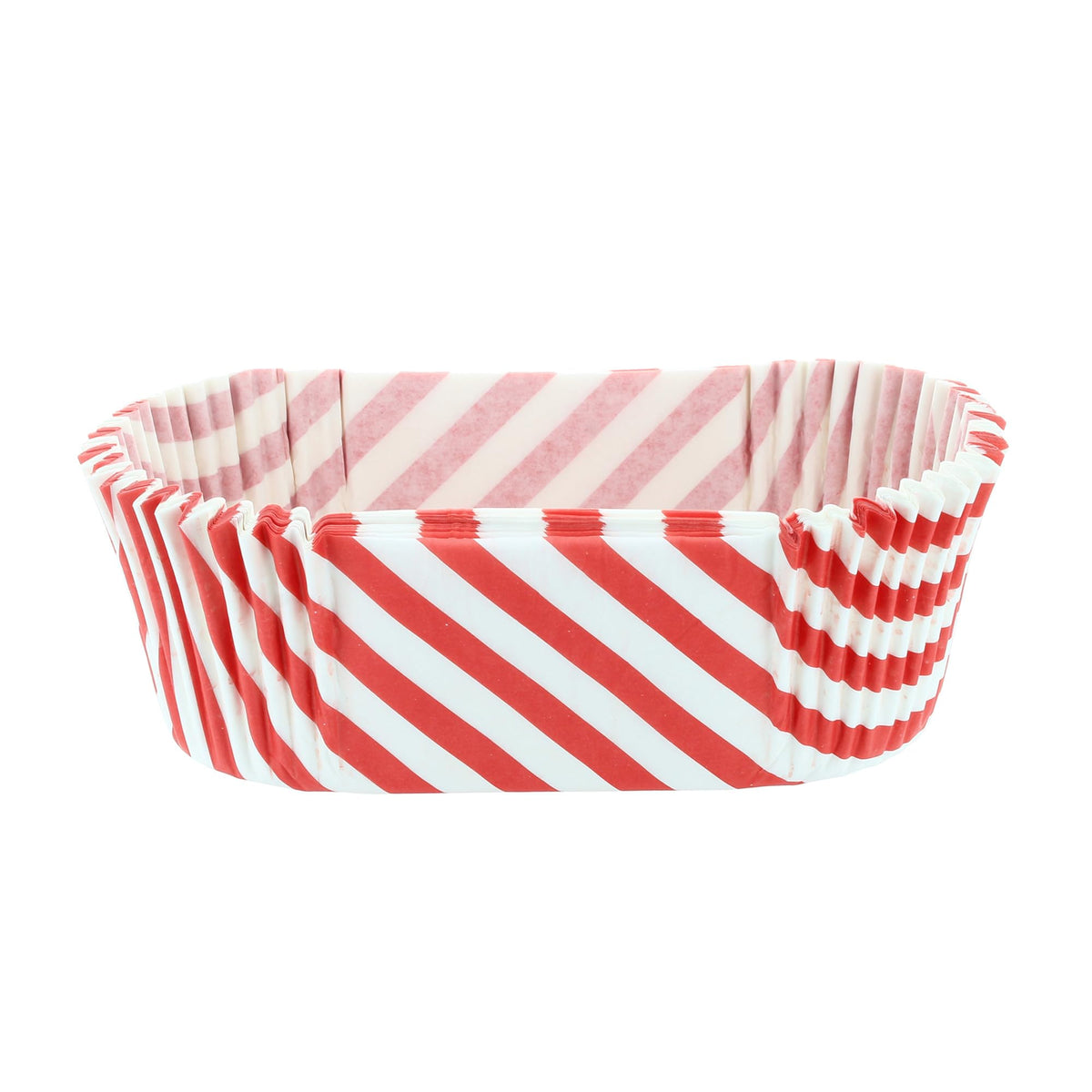 Culpitt 1lb Loaf Tin Liners - Red Stripe | 100 Pack | Greaseproof Baking Paper 5