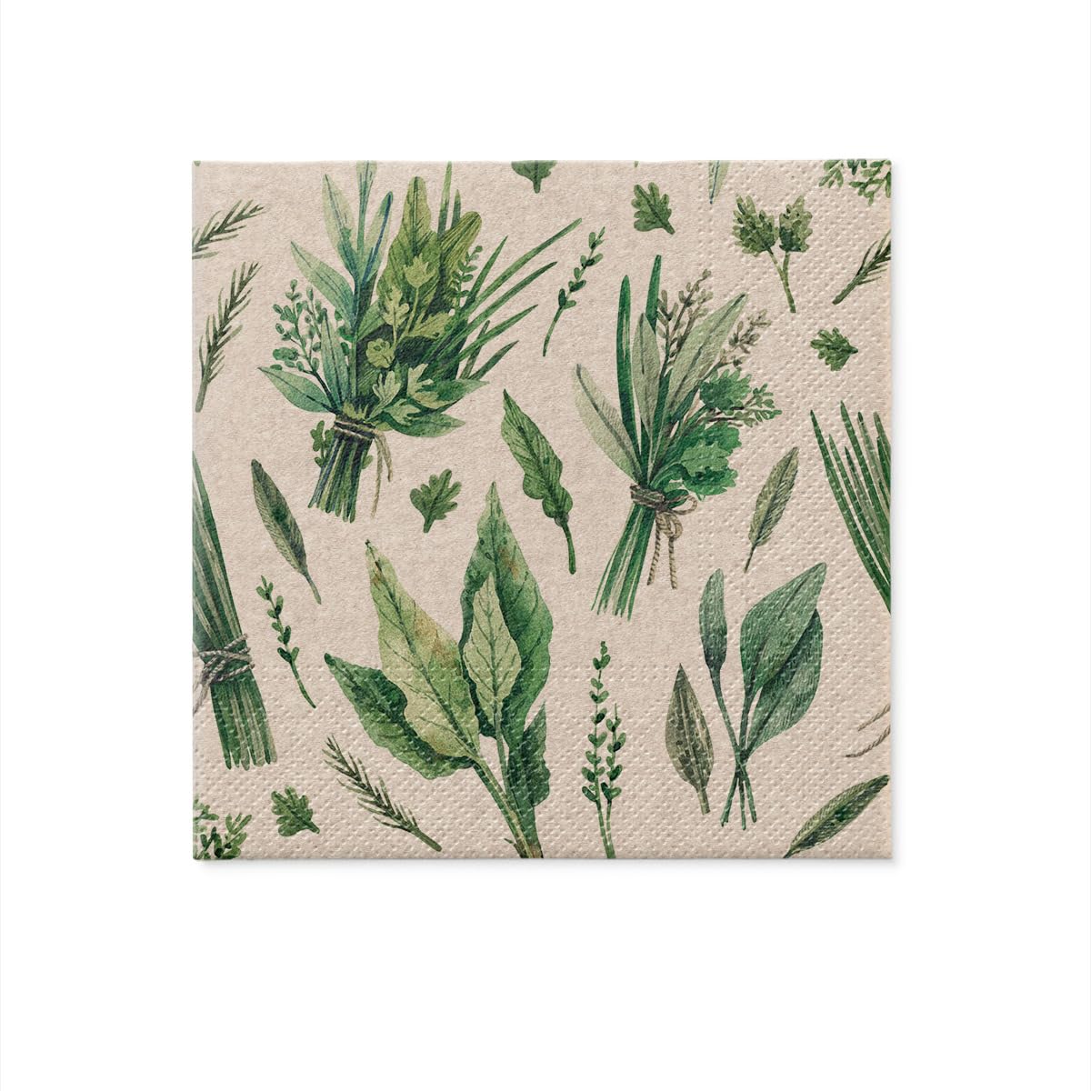 PAW Decor Collection Napkins - 3-Ply Kraft Paper | 20 Pieces | 33 x 33 cm 3