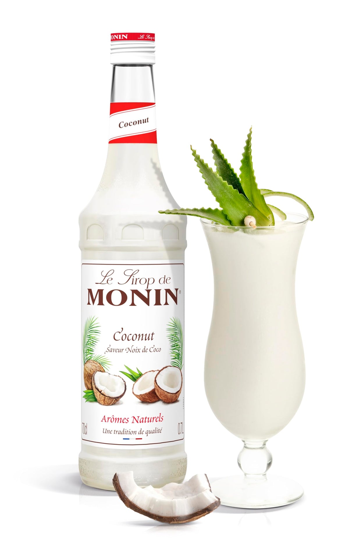 Monin Coconut Syrup - Intense Coconut Flavour | 700ml | Vegan-Friendly 3