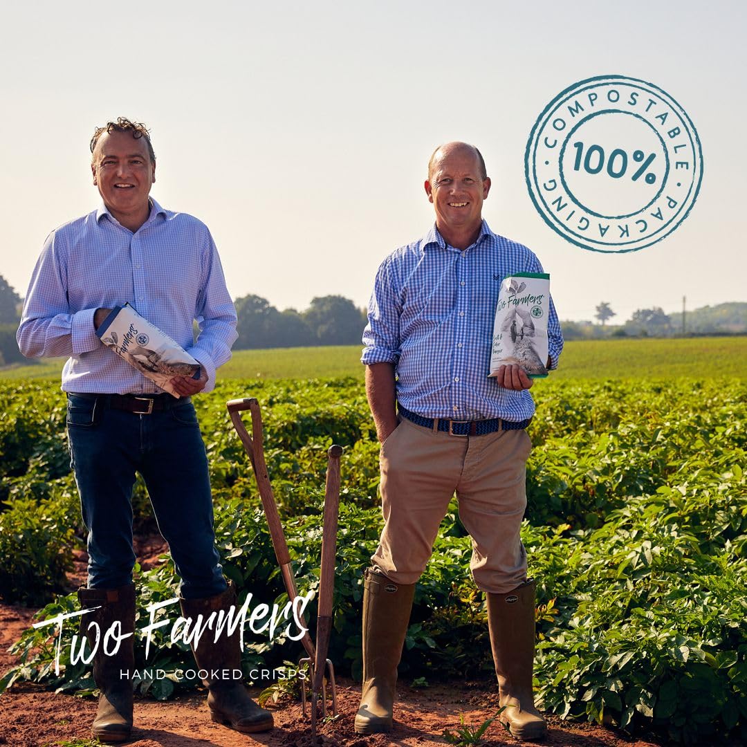 Two Farmers Herefordshire Sausage & Mustard Hand Cooked Crisps - Gluten Free | 24 x 40g Packs 4