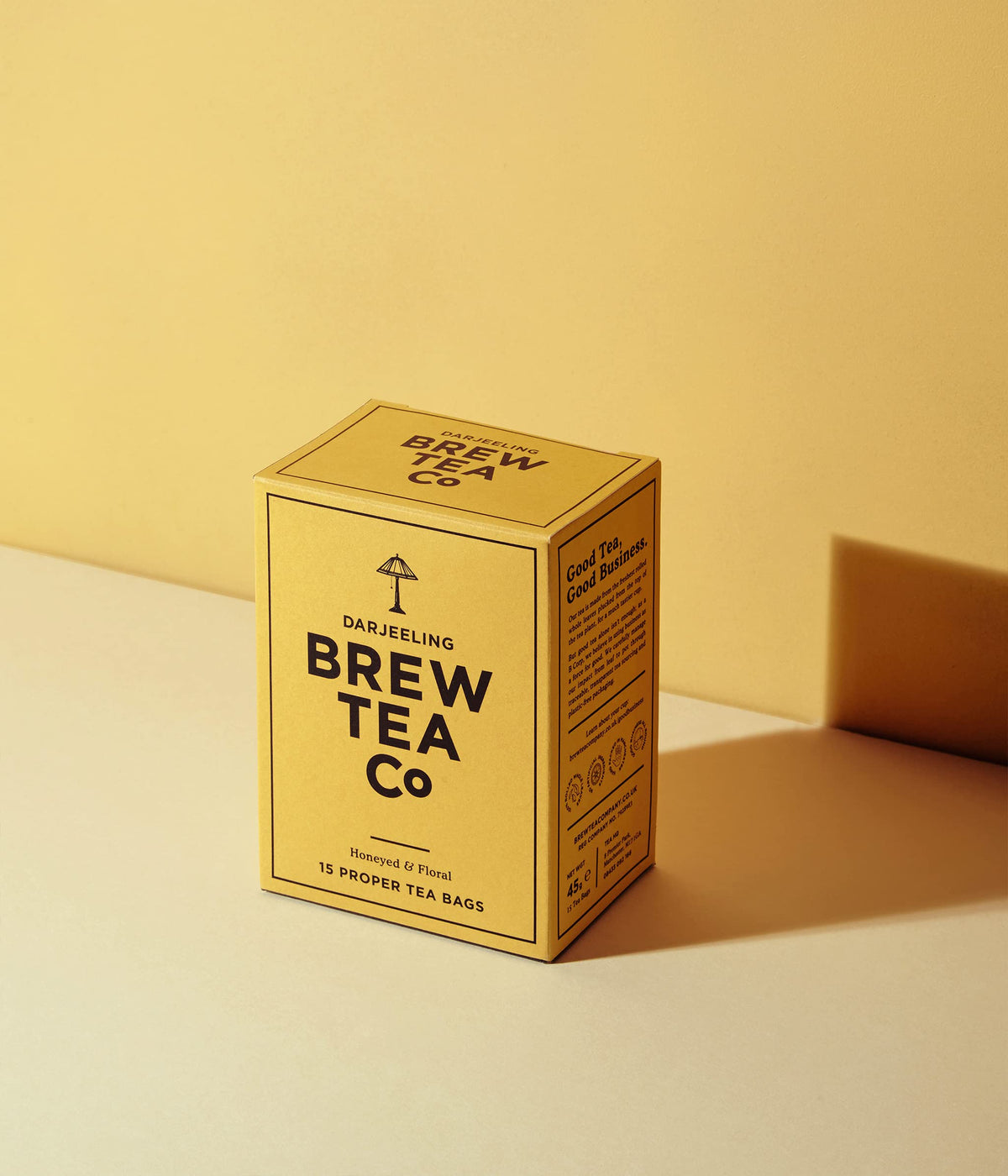 Brew Tea Co Darjeeling Teabags - Honeyed & Floral Flavor | 15 Teabags 5