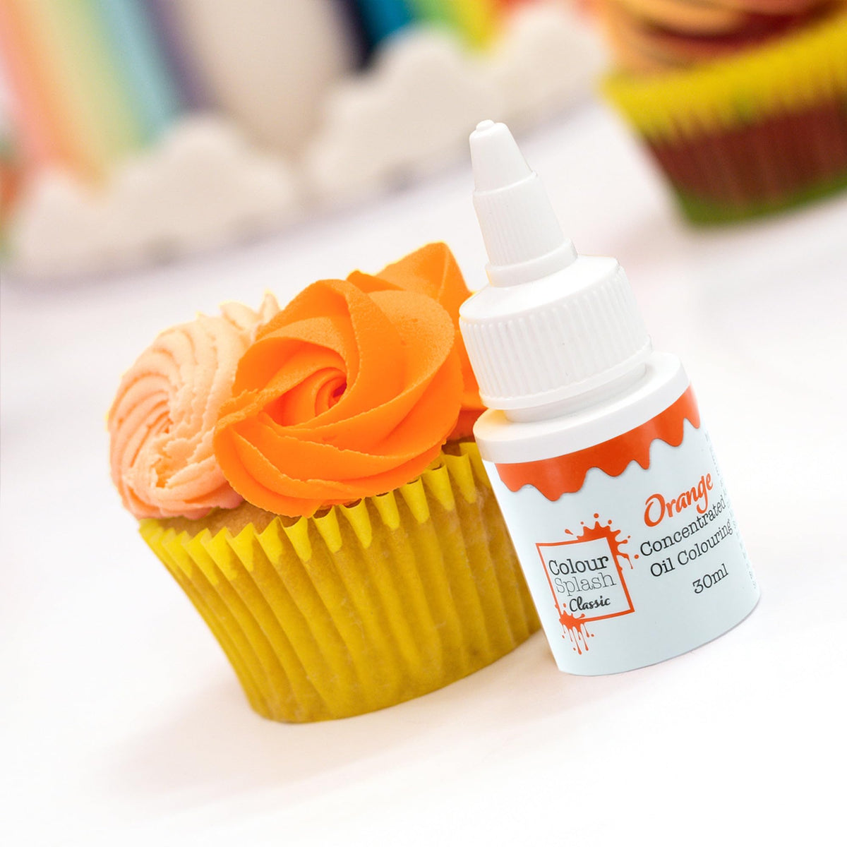 Colour Splash Oil Based Food Colouring - Orange, 30ml