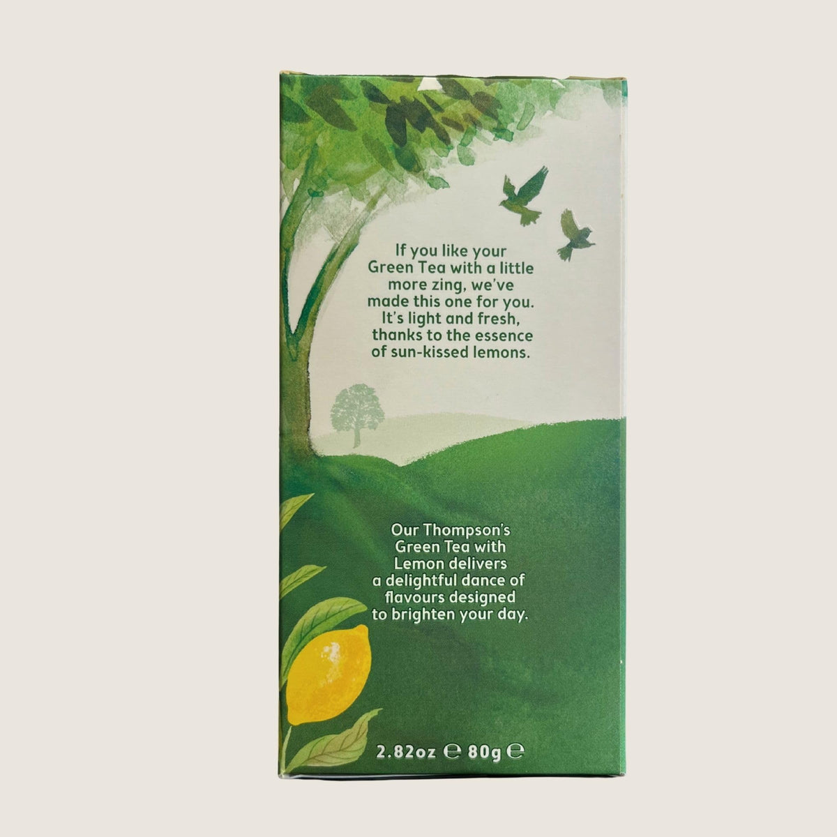 Thompson's Green Tea with Lemon Tea Bags - 480 Bags | Refreshing Citrus Blend 4