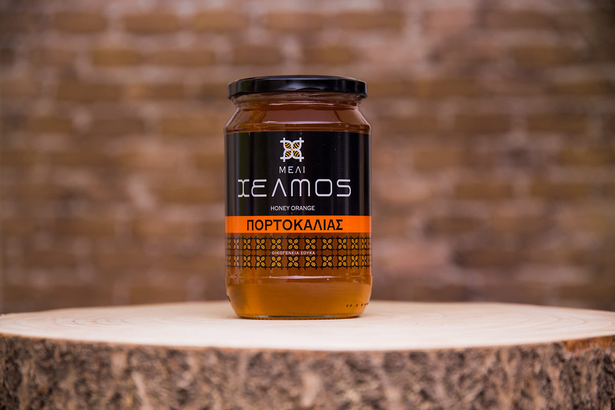 Helmos Greek Orange Blossom Honey - 480g 4