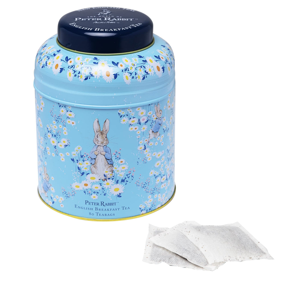 New English Teas Peter Rabbit Tea Tin - 80 English Breakfast Teabags 3