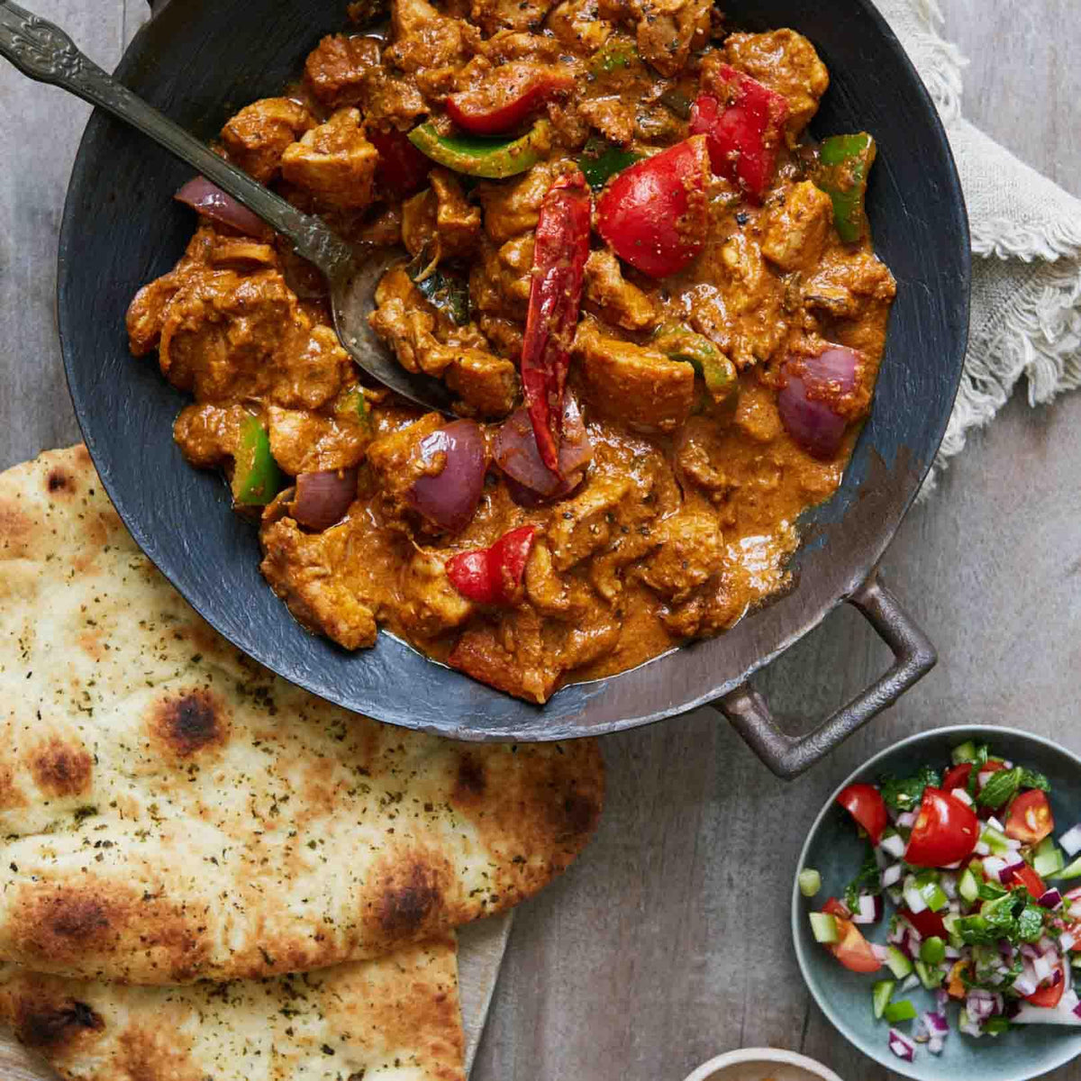 The Spice Tailor Hyderabad Red Korma Curry Sauce Meal Kit - Serves 2-3 | 5-Pack | 300g 5