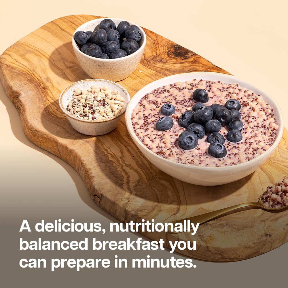 THE PROTEIN WORKS Superfood Breakfast Bowl - Double Chocolate | 1.2kg | High Protein 3