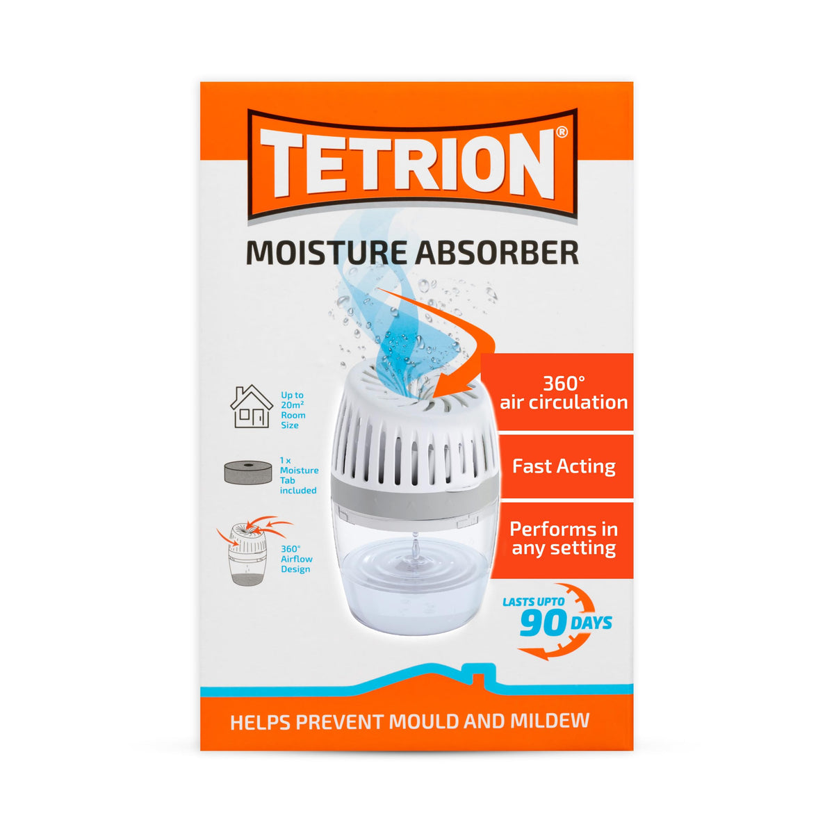 Tetrion Moisture Absorber - Controls Moisture & Prevents Damage | 630g 1