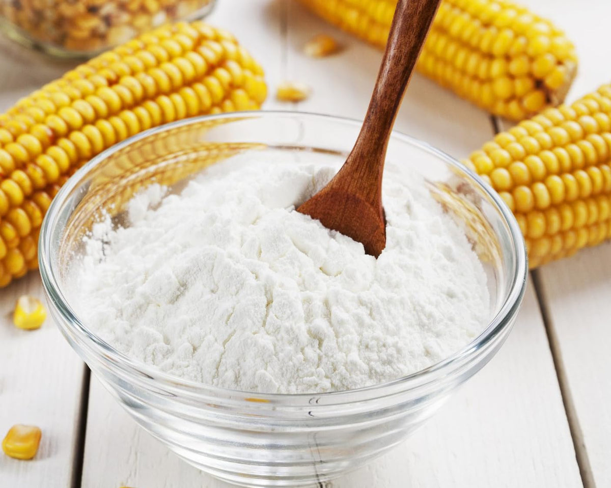 Intralabs Cornflour - Ultra-Fine Maize Powder for Baking & Cooking | 250g | Gluten-Free