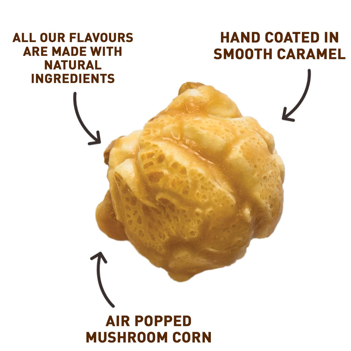 Joe & Seph's Popcorn Tasting Selection - 5 Flavours | 160g 3