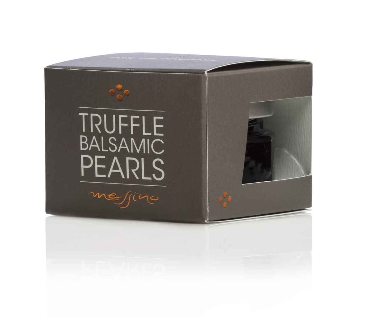 Messino Truffle Balsamic Pearls - 50ml | Aged Greek Balsamic Vinegar with Truffle