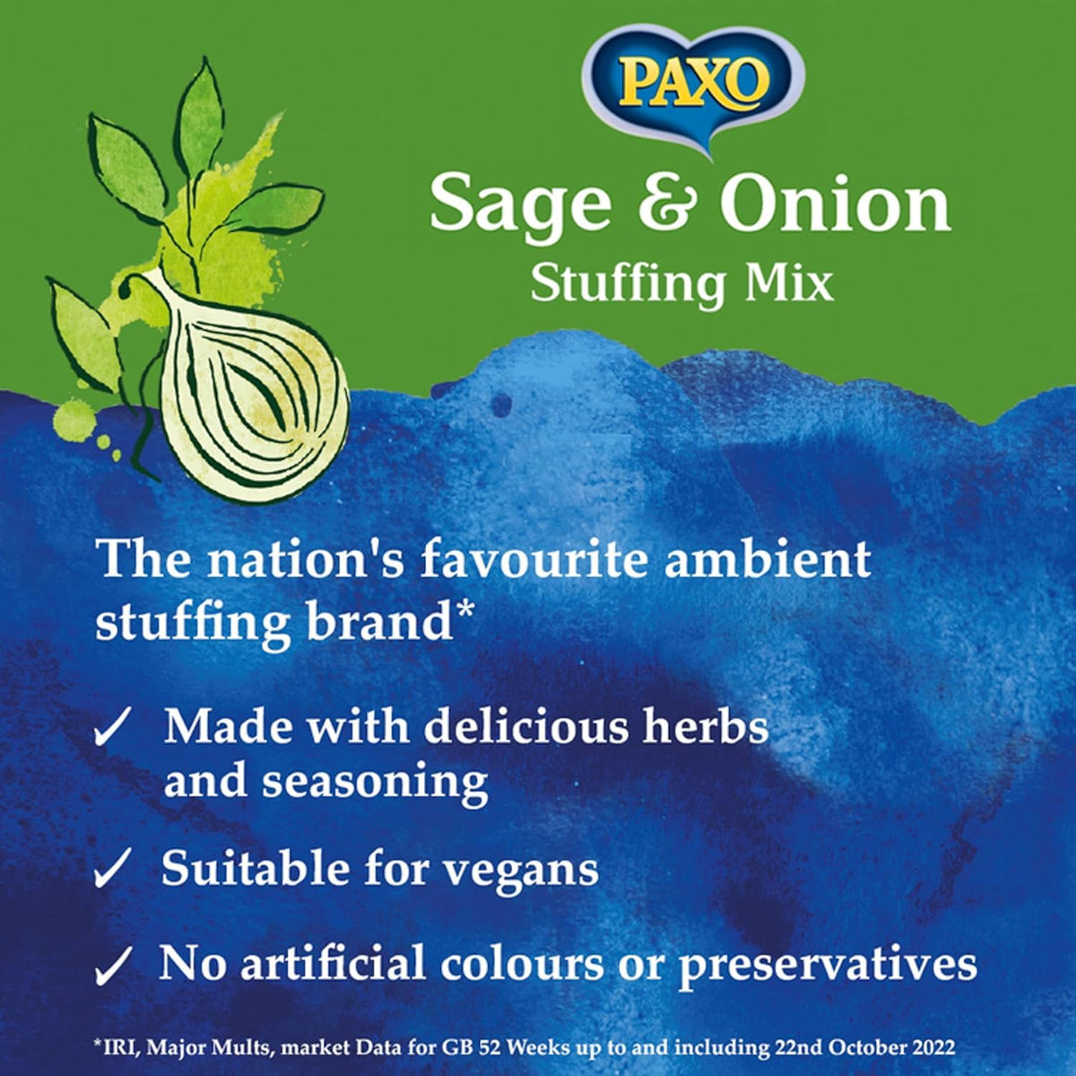 Paxo Sage & Onion Stuffing Mix - 170g 3