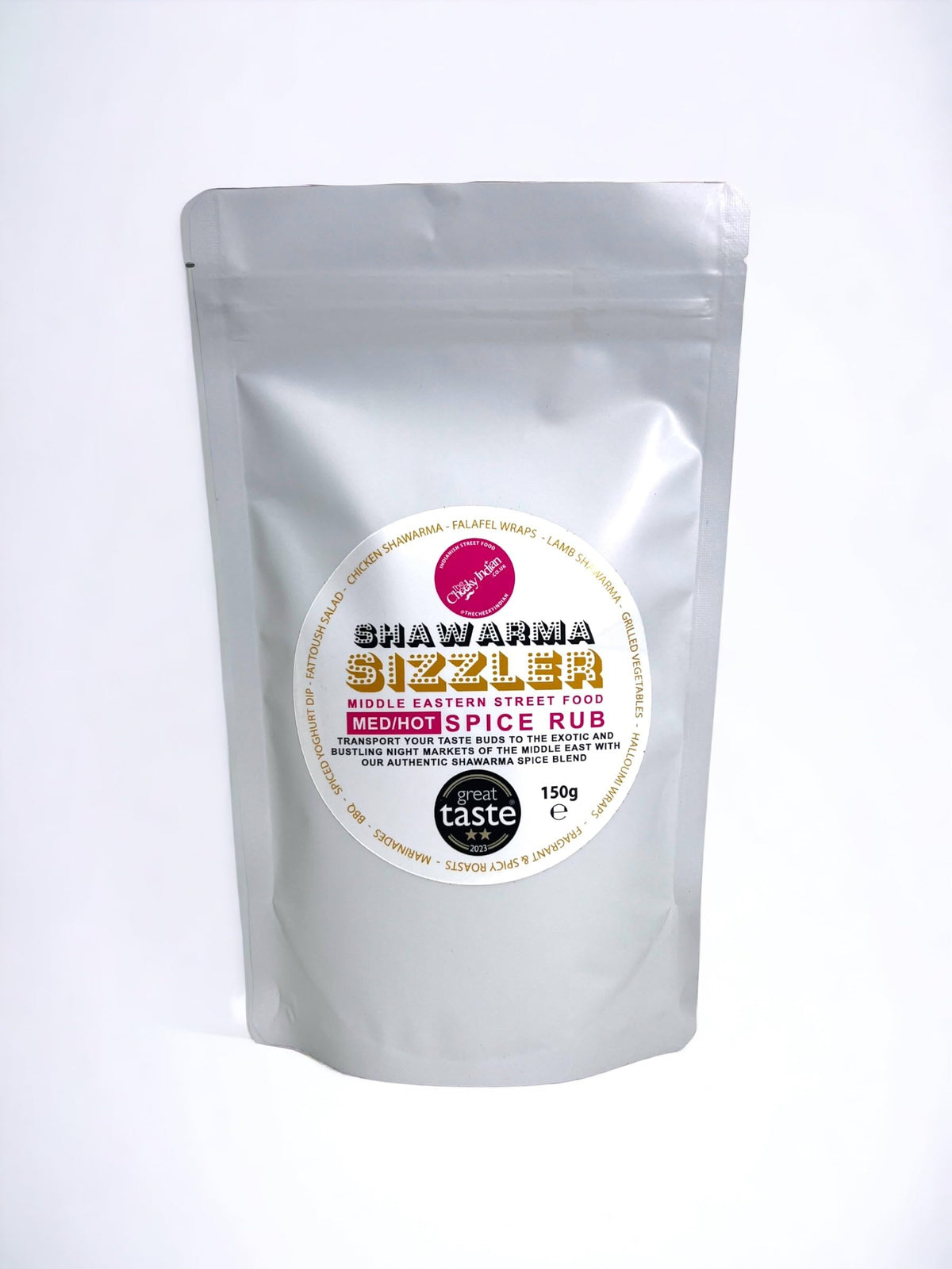 THE CHEEKY INDIAN Shawarma Sizzler - Middle Eastern Spice Rub | 150g | Powder