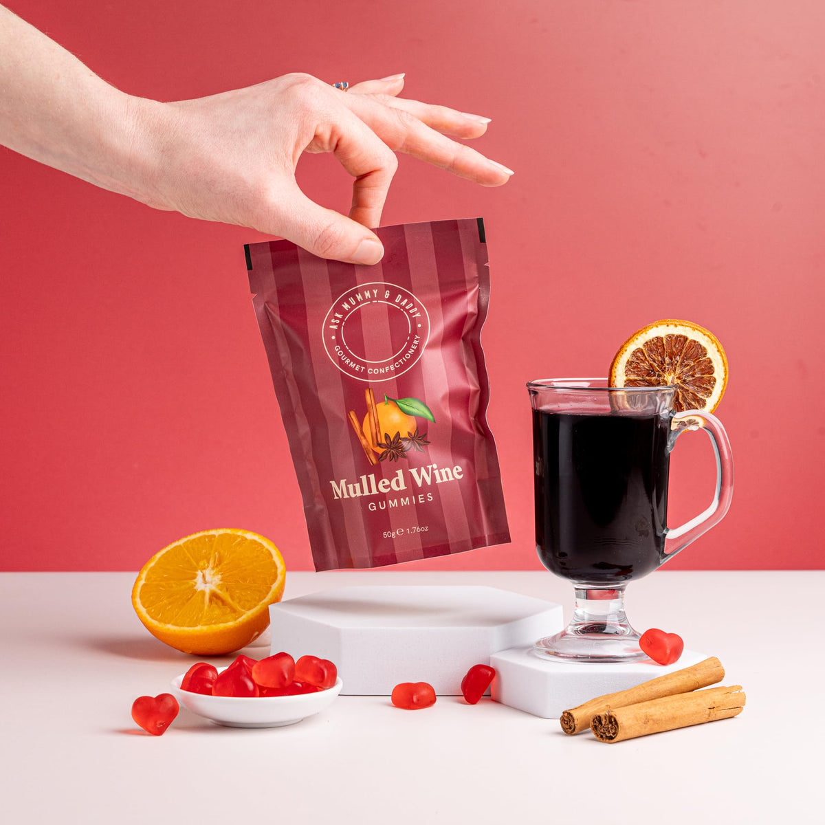 Ask Mummy & Daddy Mulled Wine Pouch - 50g 3