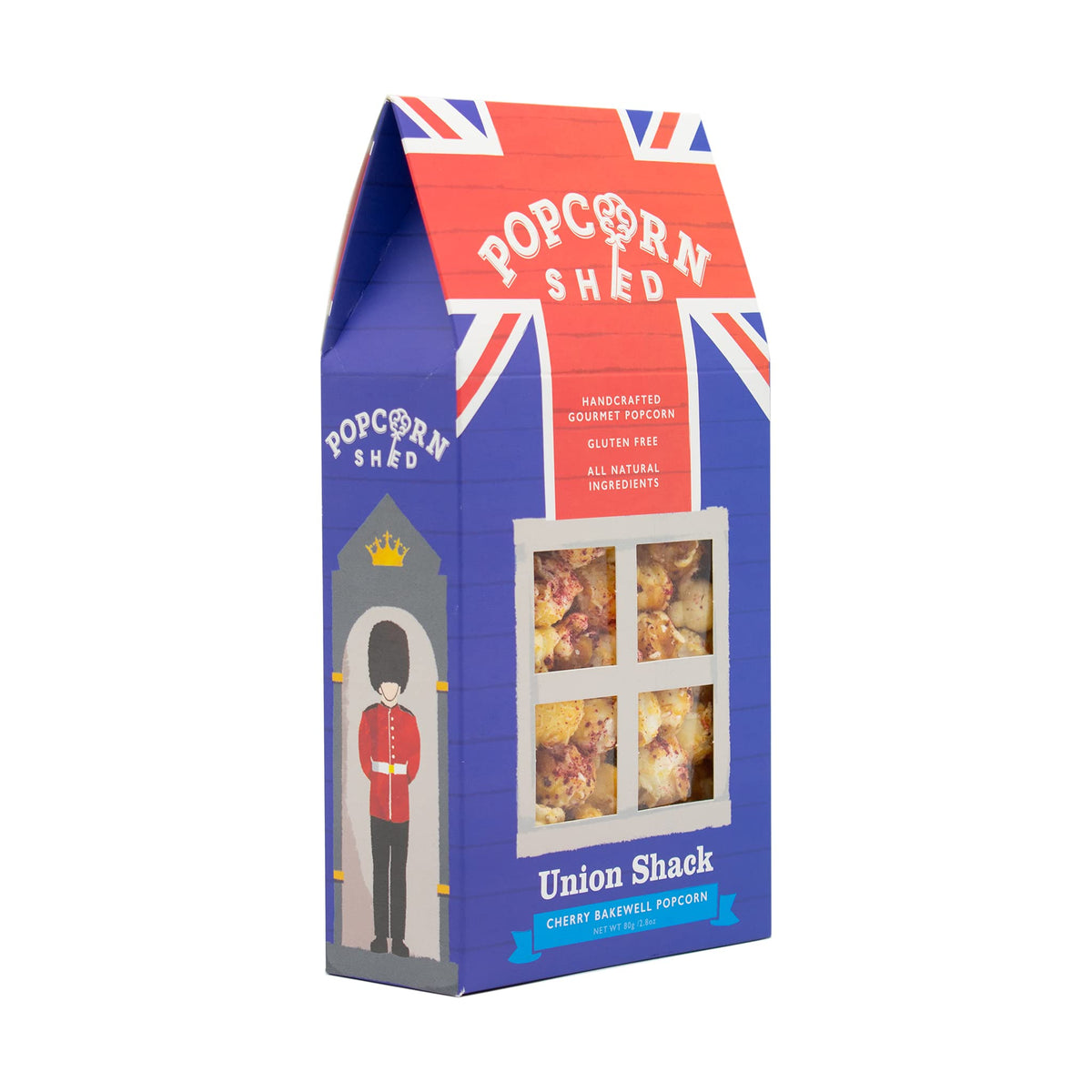 Popcorn Shed Cherry Bakewell Gourmet Popcorn - 80g Pack of 3 | Gluten-Free | Vegetarian 4