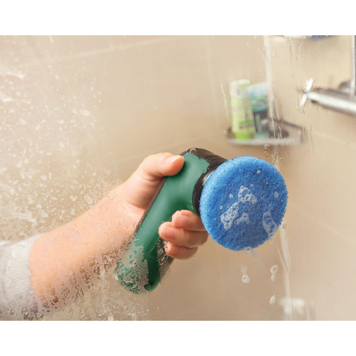 Bosch Microfibre Non-Scratch Cleaning Pads - 3 Pack | Reusable | Green