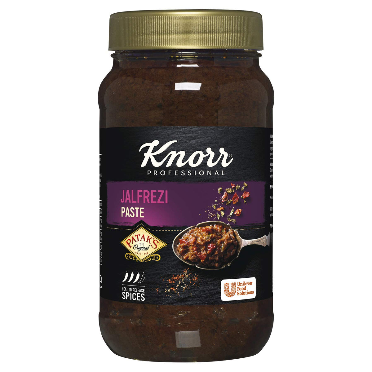 Knorr Professional Jalfrezi Paste - Gluten Free, Vegan, Vegetarian | 1.1kg Jar