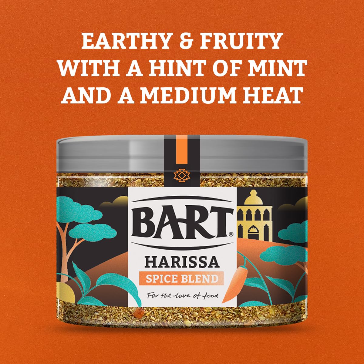 BART Harissa Spice Blend - 180g | Warm & Aromatic | North African & Middle Eastern