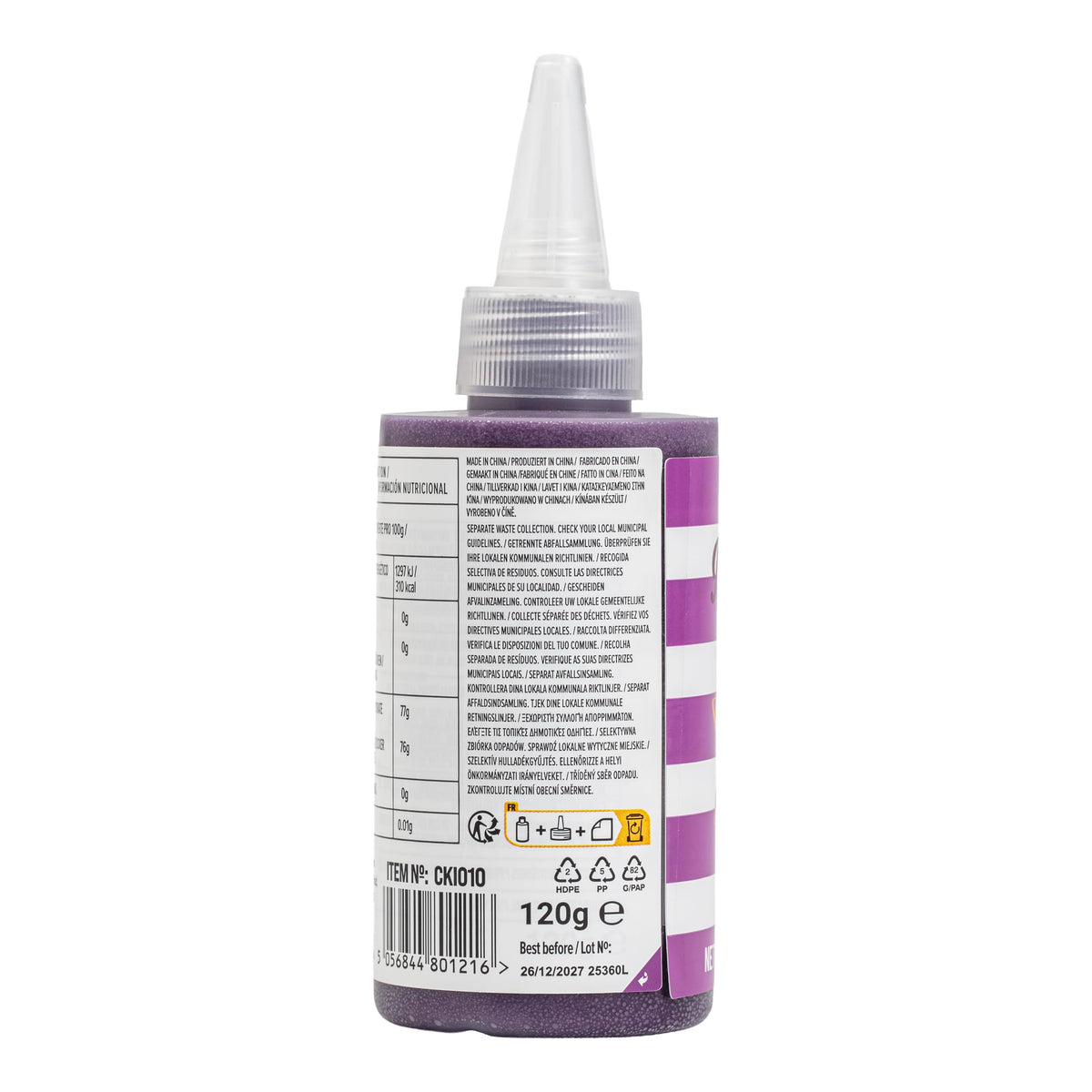 PME Purple Biscuit Icing - Ready-to-Use for Creative Cookie Decorating | 120g