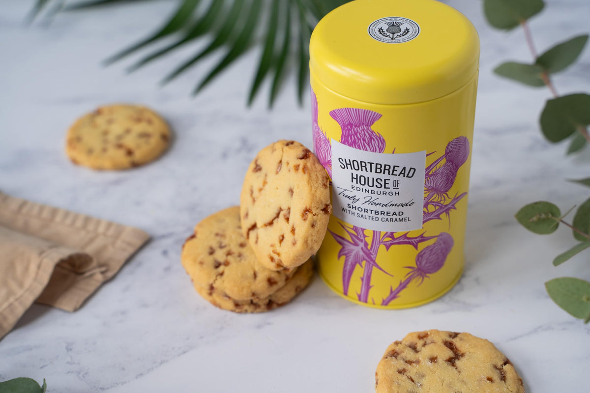Shortbread House of Edinburgh All Butter Scottish Shortbread with Salted Caramel - 280g (Pack of 2) 3