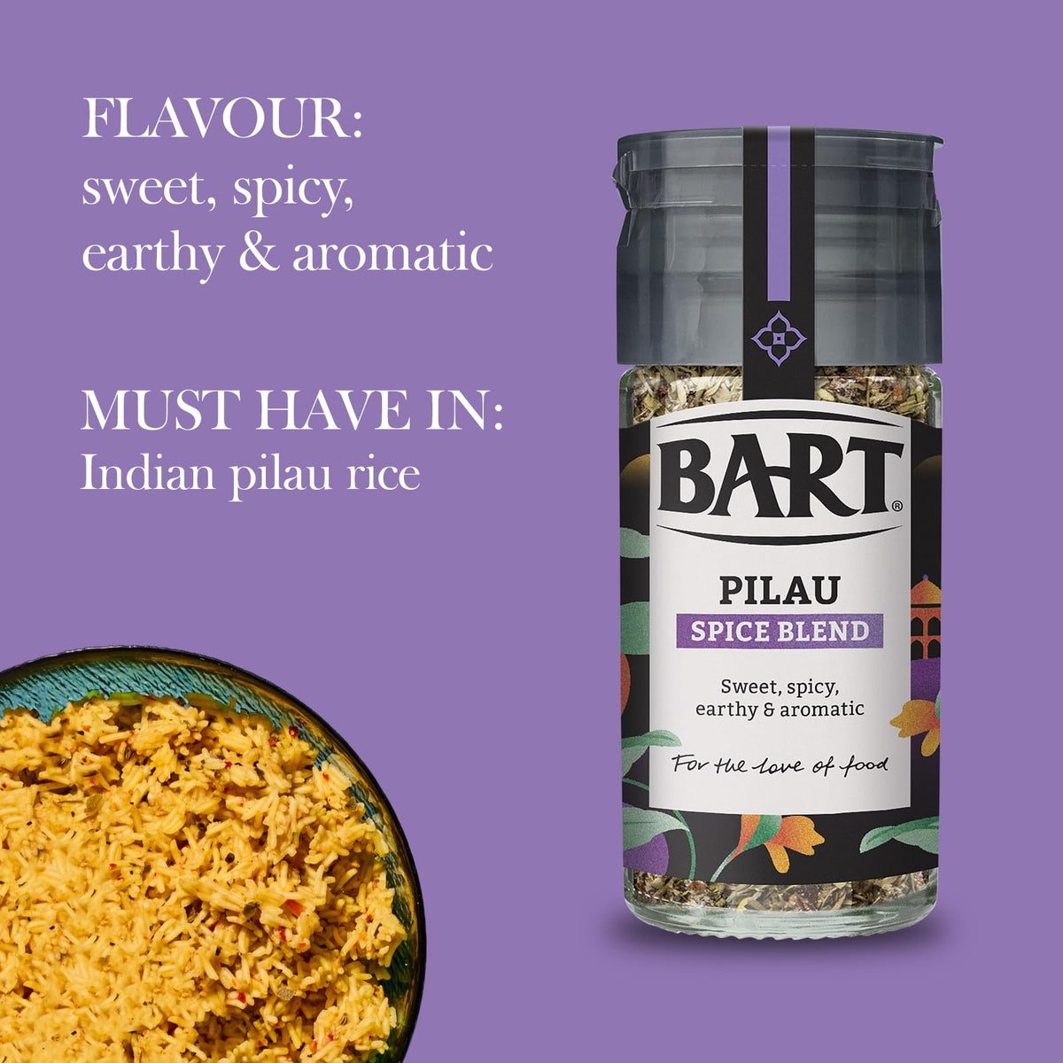 BART Pilau Spice Blend - 6 x 35g Packs | Aromatic & Spicy 2