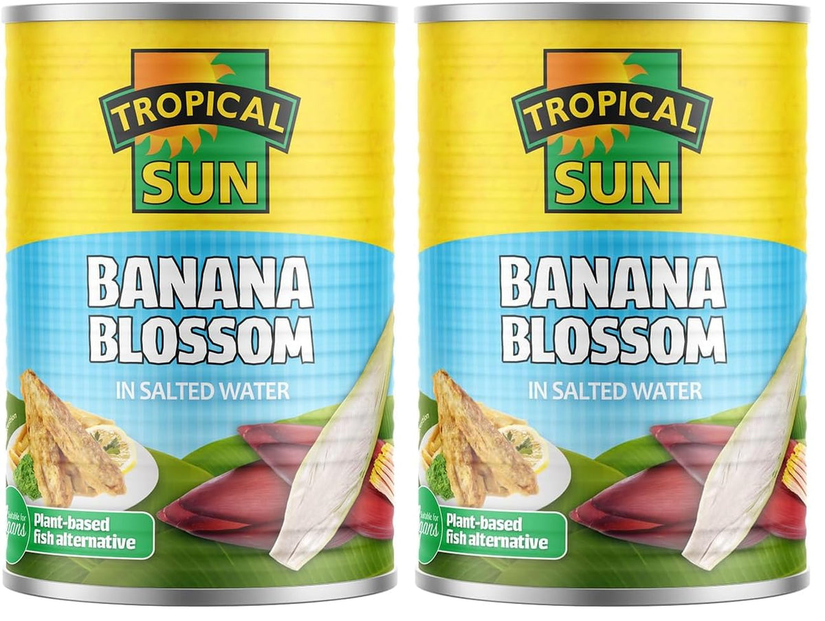 Tropical Sun Banana Blossom - Vegan Fish Alternative | 400g (Pack of 2)