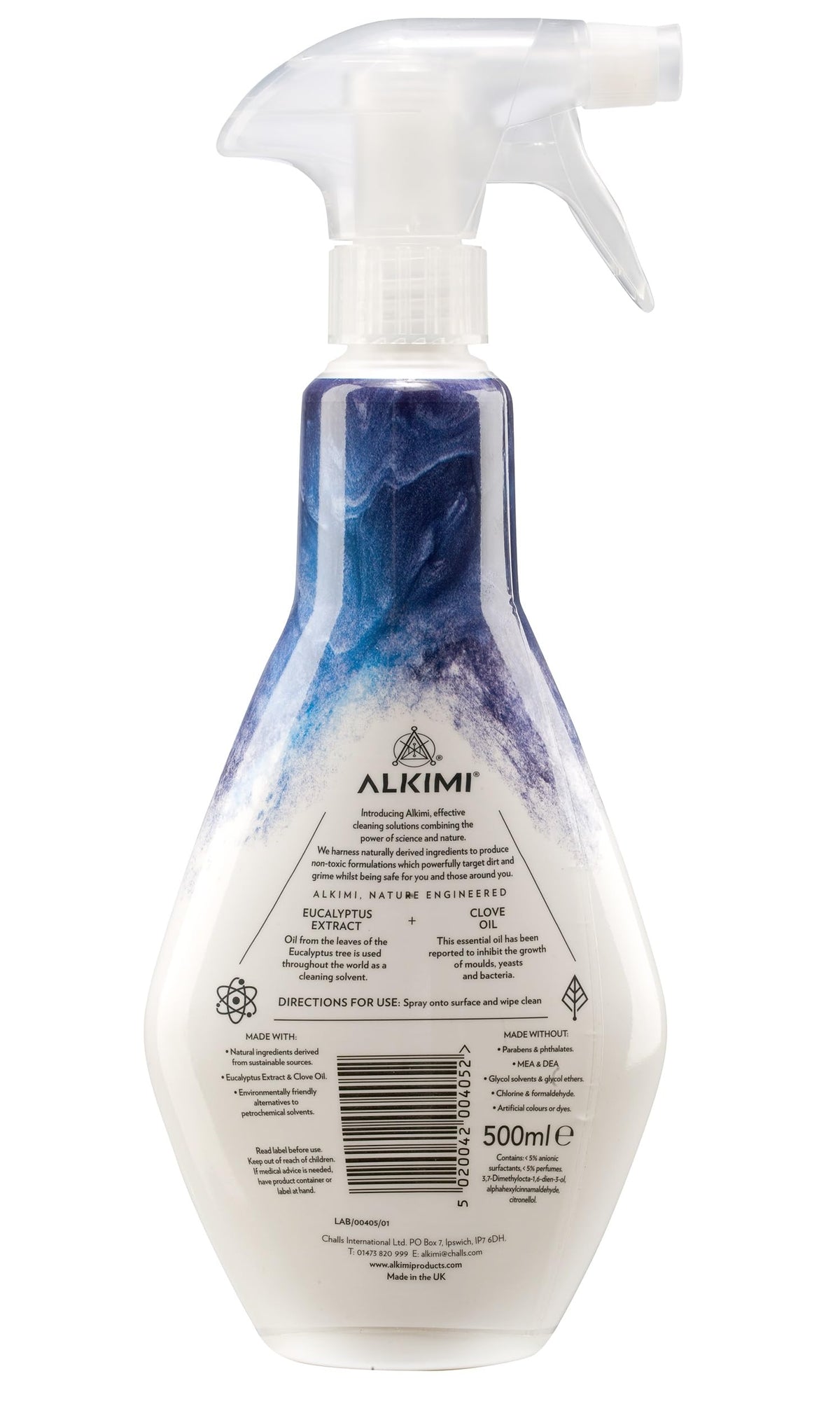 ALKIMI Bathroom Cleaner Spray - Pack of 2 | Eucalyptus & Clove Oil Scent | 1L Total Volume 4