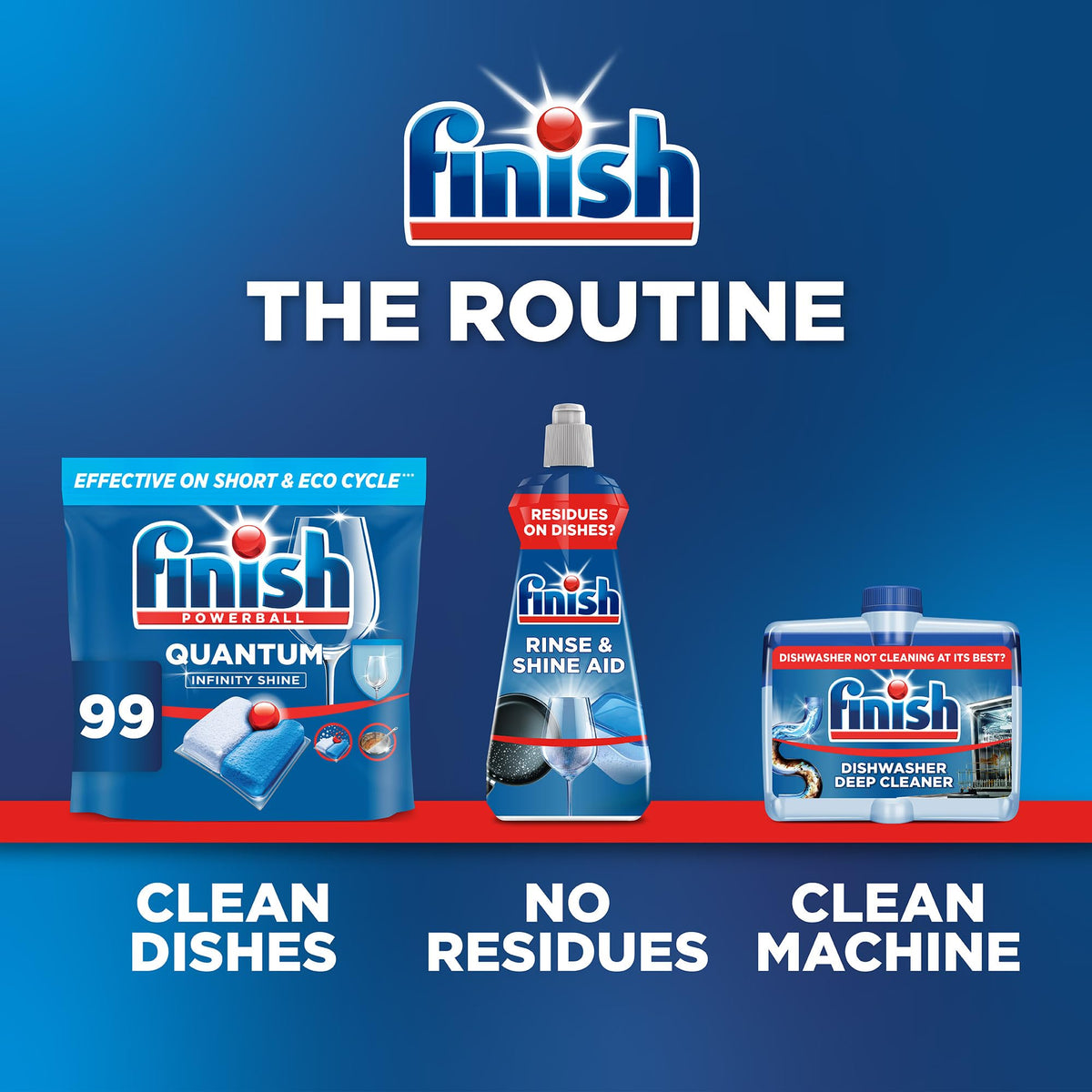 Finish Quantum Infinity Shine Dishwasher Tablets - Fresh Scent, 120 Tabs 8