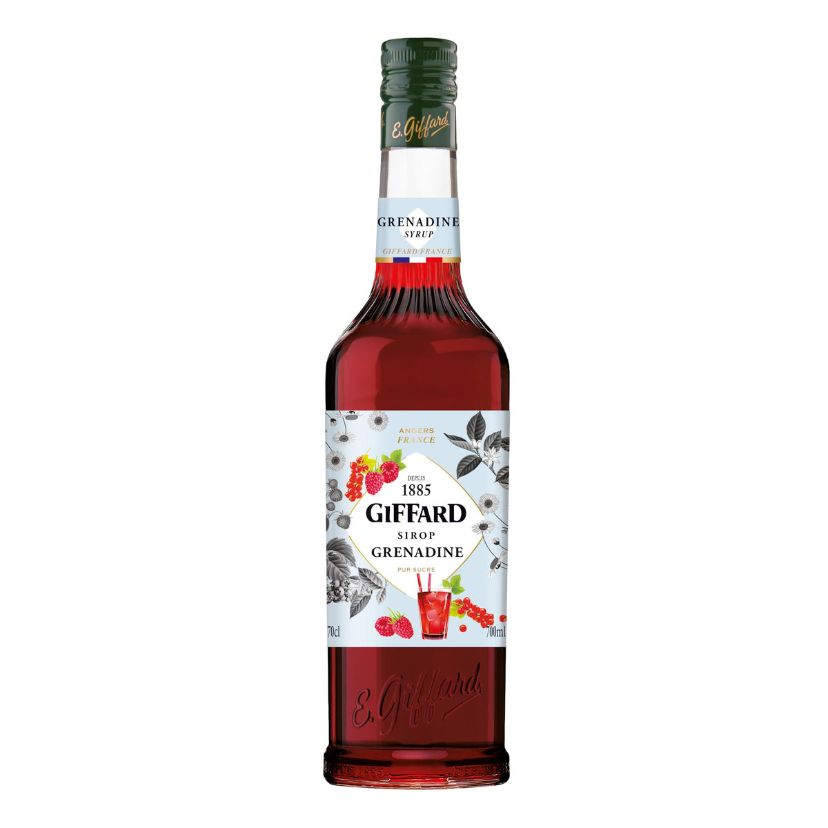 Giffard Grenadine Syrup - Alcohol-Free Cocktail & Drink Mixer | 700ml